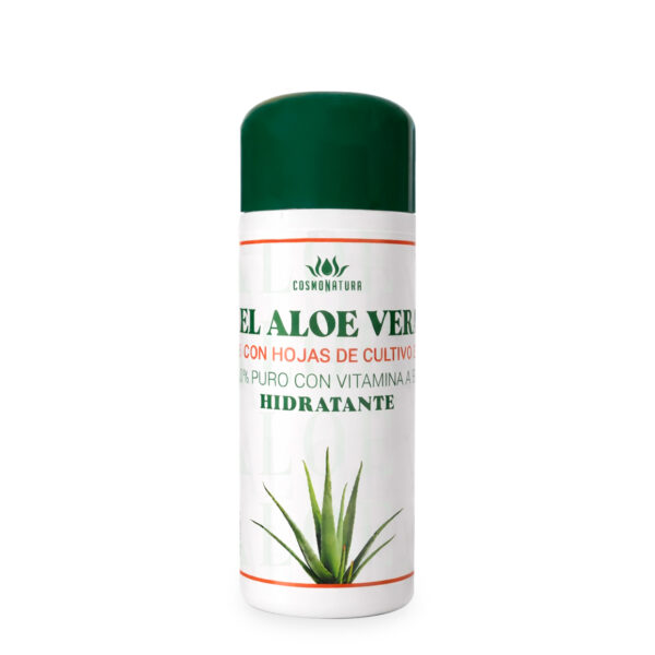 Gel aloe vera ecológico 100% con Vits A y E