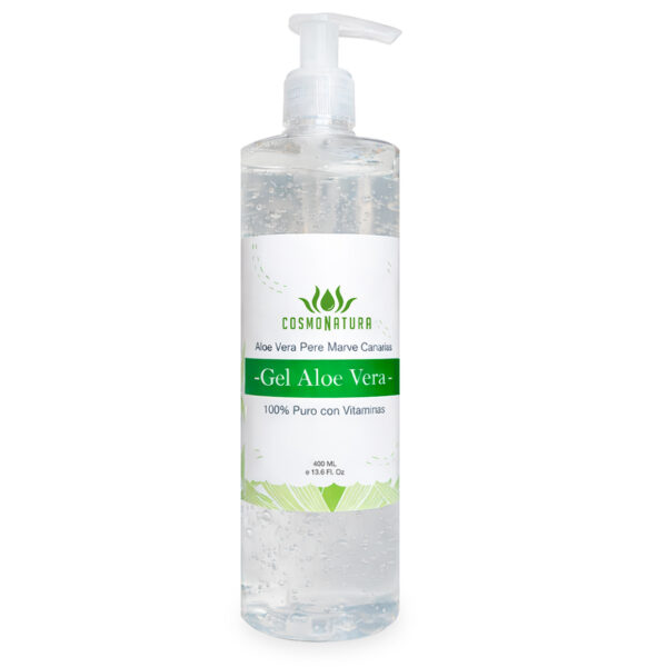 Gel aloe vera ecológico 100% con Vits A y E