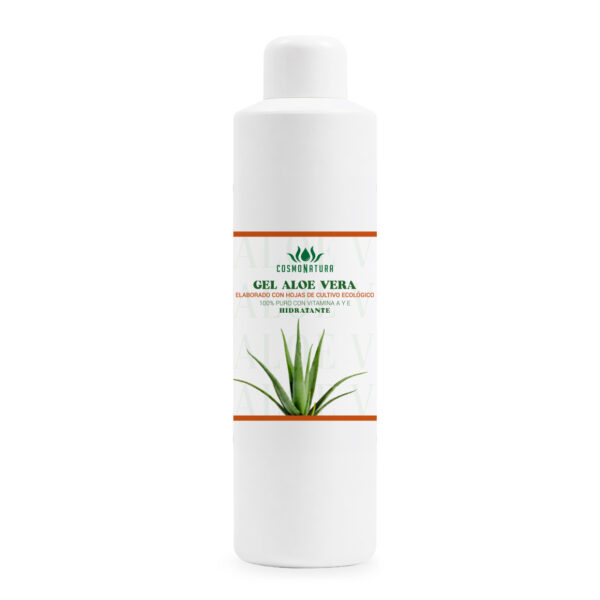 Gel aloe vera ecológico 100% con Vits A y E