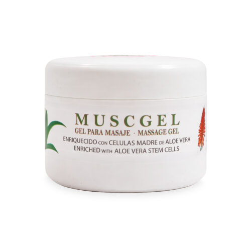 Muscgel con células madre de Aloe Vera