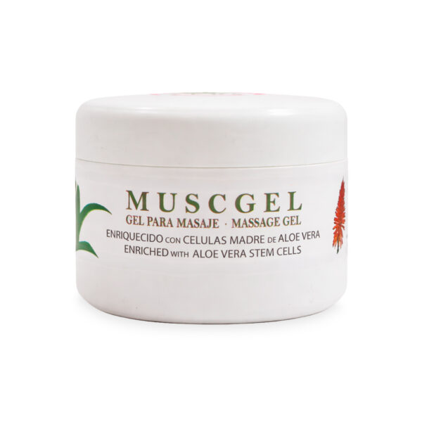 Muscgel con células madre de aloe vera