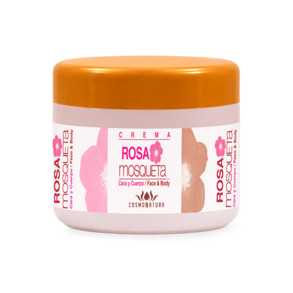 Crema rosa mosqueta y aloe vera 100% cara y cuerpo