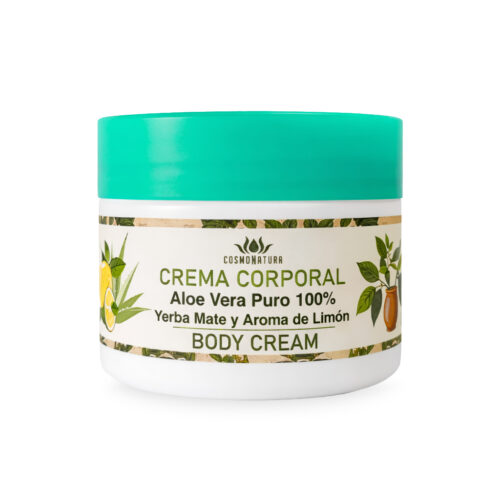 Crema Corporal Aloe 100% Yerba Mate y Limón