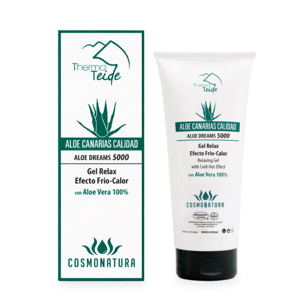 AD. 5000 Gel relax efecto frío-calor con aloe vera