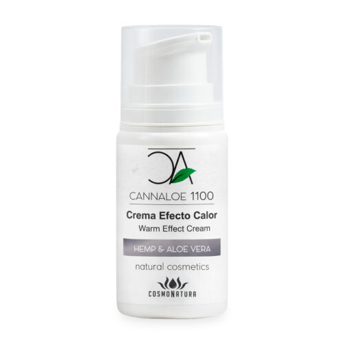 Cannaloe 1100 crema efecto calor con cáñamo y aloe vera