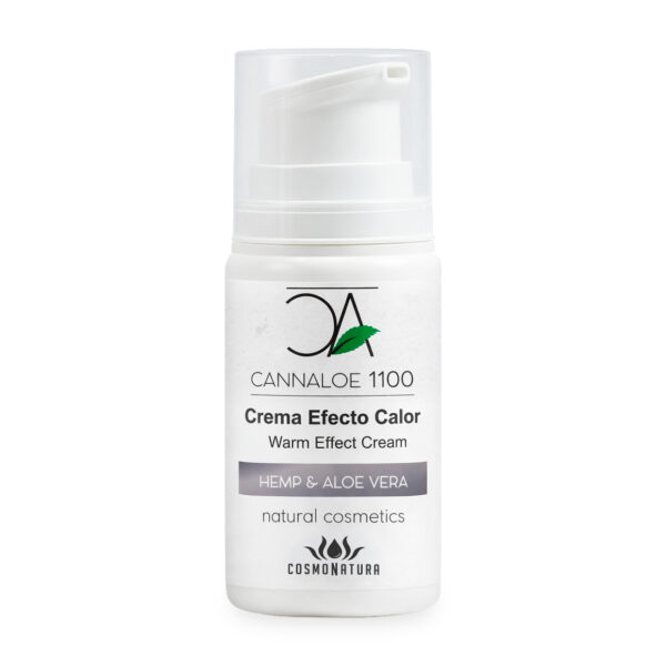 Cannaloe 1100 crema efecto calor con cáñamo y aloe vera