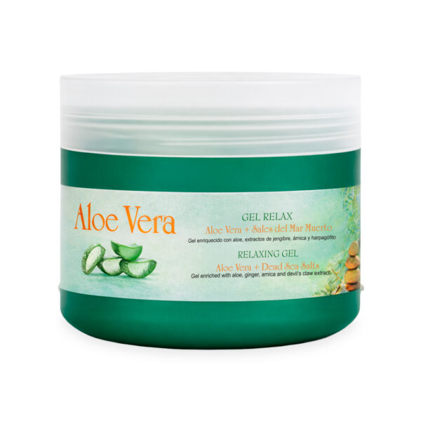 Gel relax con aloe vera y sales del mar muerto