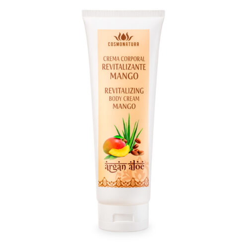 Crema corporal revitalizante con argán y mango