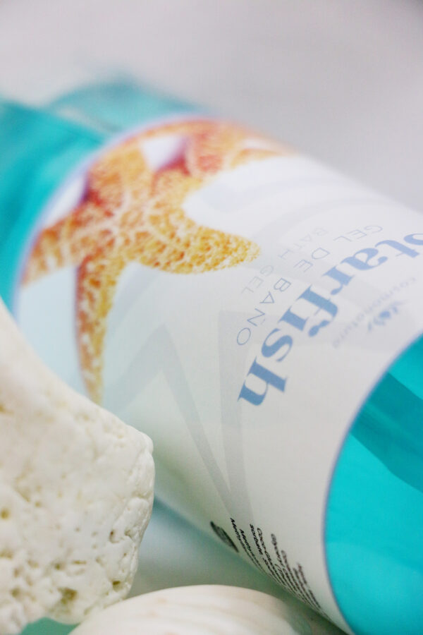 Starfish gel de baño