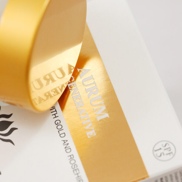 Crema aurum regenerative oro y rosa mosqueta